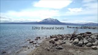 バイノーラルビート 12Hz 低β波 12Hzbinaural beats low beta waves [upl. by Heiner]