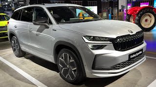 New SKODA KODIAQ 2024  FULL indepth REVIEW exterior interior infotainment Sportline 20 TDI [upl. by Prem]