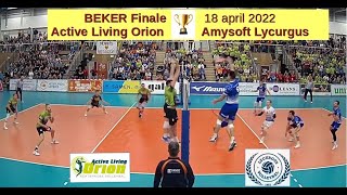 bekerfinale 2022 Active Living Orion  Amysoft Lycurgus 18 apr 2022 big points in 12 minuten [upl. by Engelhart]