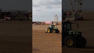 Lytham International Kite Festival morning preparation Friday kite beachlife fyldecoast [upl. by Naid]