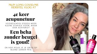 Vlog 7 4e keer acupunctuur Een beugelloze beha is goud waard En ik heb suikerspin roze haar [upl. by Eiznekcam]