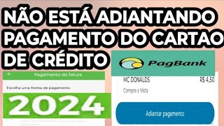 ERRO NA FATURA DO PAGBANK 2024 [upl. by Perice]