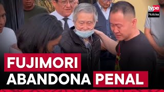 Alberto Fujimori así fue la salida del exmandatario del penal de Barbadillo [upl. by Eglanteen]