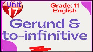 Compulsory English Grade 11 Based on NEB Syllabus  Gerund amp Infinitive  Grammar Exercise Nepal [upl. by Ydnir731]