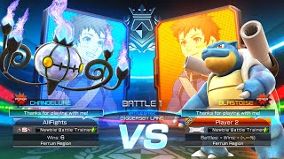 Chandelure vs Blastoise  Pokkén Tournament DX [upl. by Thordis]