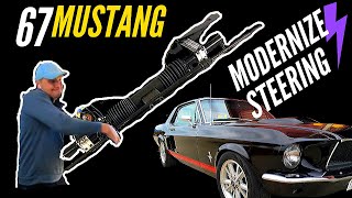 1967 Mustang Rack and Pinion install Unisteer  Episode 2 [upl. by Malsi]