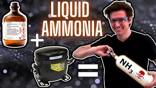 Liquefying a Toxic Gas with a Refrigeration Compressor [upl. by Yllime]