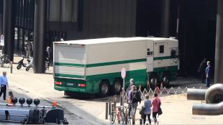 riesiger Geldtransporter gepanzerter Spezial LKW Werttransporter der Bundesbank [upl. by Yesdnik880]