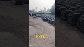 Fly Ash Brick Plant  Fly Ash Brick Making  HYPKO machine bricks [upl. by Pieter327]