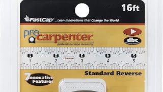 My review of the FastCap 16ft pro carpenter tape measure [upl. by Proudman]