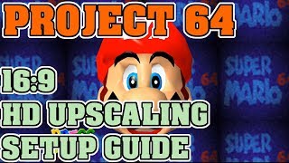 How to configure project 64 GlideN64 video plugin [upl. by Dorine]