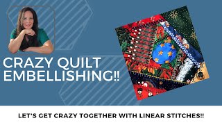 Lets Get Crazy with Linear Stitches [upl. by Wisnicki]