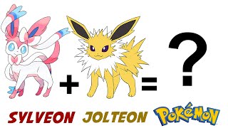 Pokemon SYLVEON fusion JOLTEON [upl. by Tnomad756]