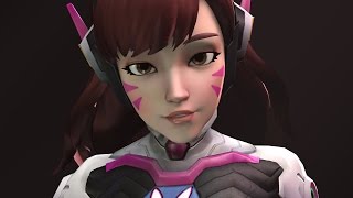 SFM Overwatch  Dva Lights Up the Dance Floor [upl. by Anees]