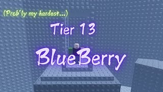 BlueBerry Tier 13  Completion｜Tiered obbies [upl. by Ecinahs102]