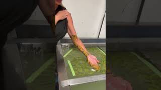 Hydro Dipping Hand satisfyingvideo hydrodipping [upl. by Zertnom]