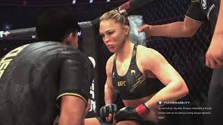 Holly Holm vs Ronda Rousey UFC 5 [upl. by Dekeles]