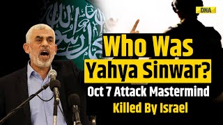 Israel Hamas War Who Was Yahya Sinwar Key Facts About Hamass October 7 Mastermind  Israel War [upl. by Idet]