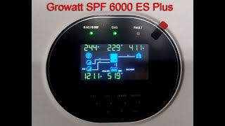 Growatt SPF 6000 ES Plus po 2 tygodniach użytkowania [upl. by Aimehs901]