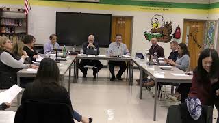 Boonton Township Board of Education Regular Meeting 11152023 [upl. by Earlene]