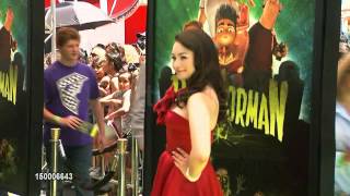 Jodelle Ferland on the Green Carpet at the Premiere of Paranorman [upl. by Fokos]