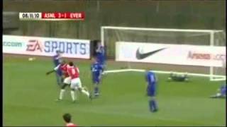 Best Trick Play Ever Jay Goal vs Everton Reserves [upl. by Yllod]