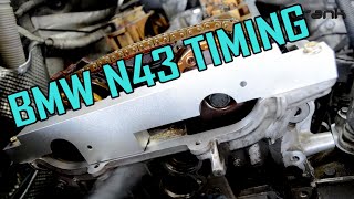 BMW N43 Timing Chain Procedure [upl. by Nesto]