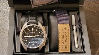 Bulova Lunar Pilot Unboxing and Initial Impressions [upl. by Eltotsira]