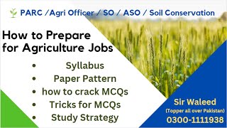 PARC Jobs Agriculture officer Jobs Tricks Syllabus how to study Production technology [upl. by Mikaela]