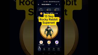 Rocky Rabbit Superset 13 amp 14 Sep  Rocky Rabbit Daily Superset  Rocky Rabbit Combo Cards Today [upl. by Haelhsa289]