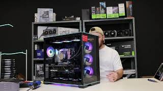 VRLA Tech  Live PC Build  1000 Budget Gaming PC livestream streaming twitchstreamer [upl. by Enert]