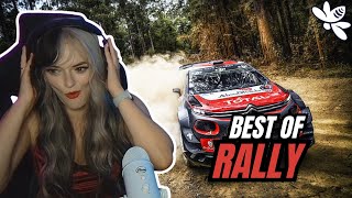 Reacting to Best of Rally  If in doubt flat out  Girl React [upl. by Grewitz987]