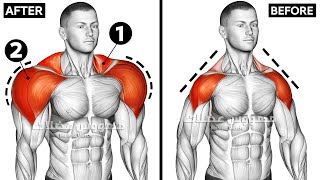 8 Exercise For Bigger SHOULDER AND TRAPS [upl. by Ailat]