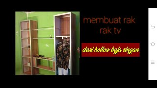 RAK KABINET TV DARI HOLLOW BAJA RINGAN [upl. by Schouten]