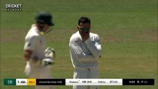 Virat Kohlis hilarious reaction to rare wicket  India’s Tour of Australia 201819 [upl. by Luci]