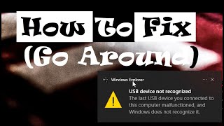 How To Fix Headset not workingUSB Device Malfunctioned and Not Recognized in Windows 10 [upl. by Atileda]