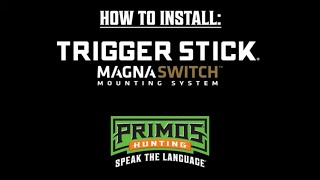 How to Install Trigger Stick MagnaSwitch Mounting System to your Gun Mounted Bipod [upl. by Farwell]