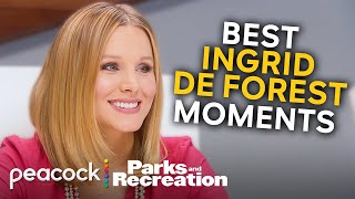 Parks and Rec but its just Ingrid de Forest being iconic  Parks and Recreation [upl. by Yendys]