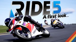 The Bike Game of Our Dreams  a First Look at RIDE 5 [upl. by Jessica561]