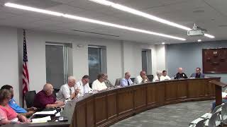 Munhall Borough  Council Meeting  61824 [upl. by Yellhsa]