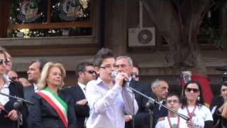 Cristian Imparato  Che Bellamore  Commemorazione Falcone 23 maggio 2010wmv [upl. by Aedni]