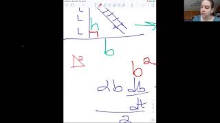 Honors Calc Related Rates Triangles [upl. by Pattin]