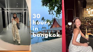 30 hours in Bangkok cantonese crash course shopping spree chiva som body and mind retreat 🫶🏼 [upl. by Oloapnaig]