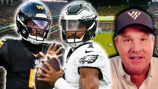 Commanders vs Eagles Week 11 Preview  Jay Gruden [upl. by Wonacott]