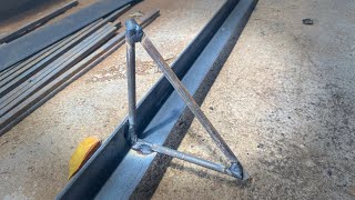 You will be impressed to see this welders trick to make metal door rails strong forever [upl. by Eugatnom886]