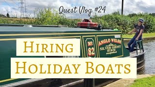 Narrowboat Holidays  Hiring A Canal Boat In The UK  Quest Vlog 24 [upl. by Geerts533]