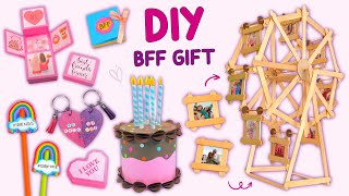 8 DIY BFF GIFT IDEAS  CUTE HANDMADE GIFT IDEAS FOR BEST FRIEND bff [upl. by Nedlog]