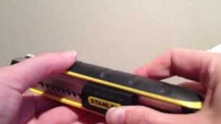 Stanley FatMax Snap Off Knife [upl. by Gristede]