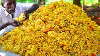 DELICIOUS PRAWN BIRYANI  சுவையான இறால் பிரியாணி  Village Style Healthy Recipe  Village Grandpa [upl. by Avruch750]