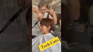 Elevate Your Look with Exquisite Short Hair Tech Cuts haircutting glowhairdiaries styleupgrade [upl. by Sofie]